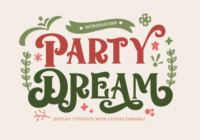 Party Dream Font - Featured Image