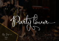 Party Lover Font - Featured Image