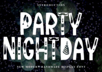 Party Nightday Font - Featured Image