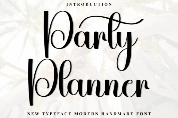 Party Planner Font - Featured Image