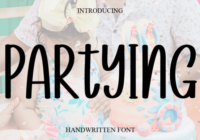 Partying Font - Featured Image