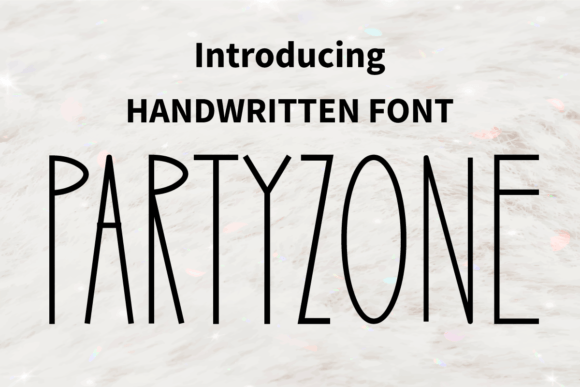 Partyzone Font - Featured Image