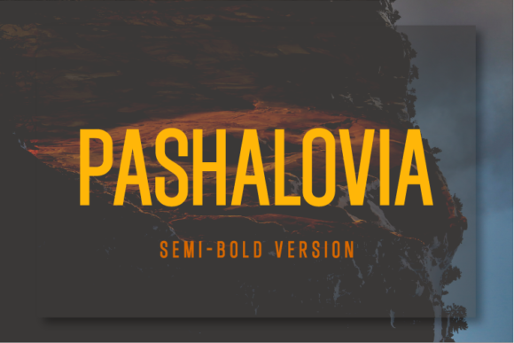 Pashalovia Semi-Bold Font - Featured Image