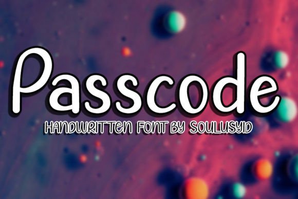 Passcode Font - Featured Image