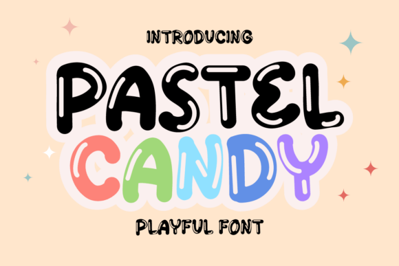 Pastel Candy Font - Featured Image