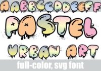 Pastel Urban Art Font - Featured Image