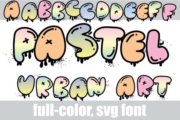 Pastel Urban Art Font - Featured Image