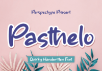 Pasthelo Font - Featured Image