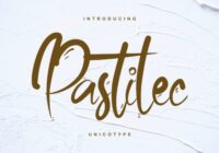 Pastilec Font - Featured Image