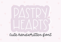 Pastry Hearts Font - Featured Image