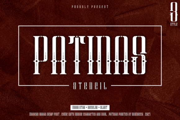 Patinas Font - Featured Image