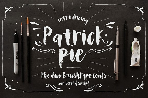 Patrick Pie Font - Featured Image