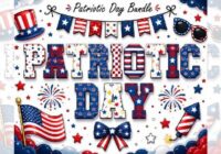 Patriotic Day Font - Featured Image