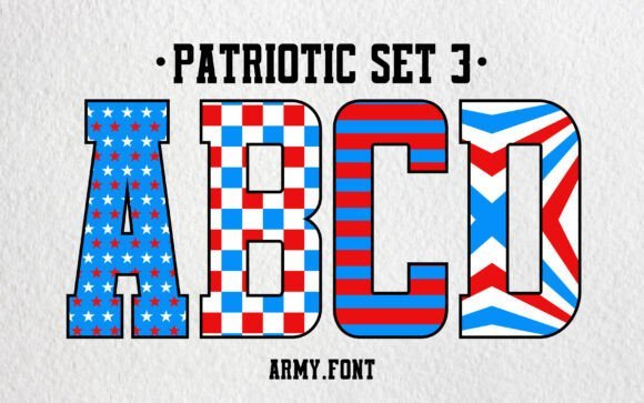 Patriotic Set 3 Font - Featured Image