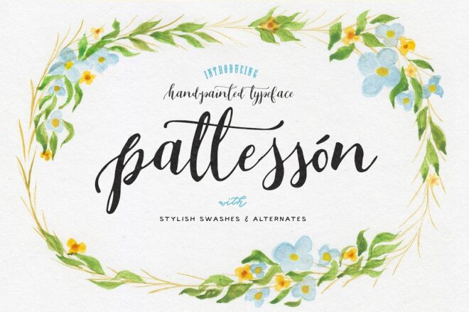 Patteson Font - Featured Image