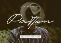 Patton Font - Featured Image
