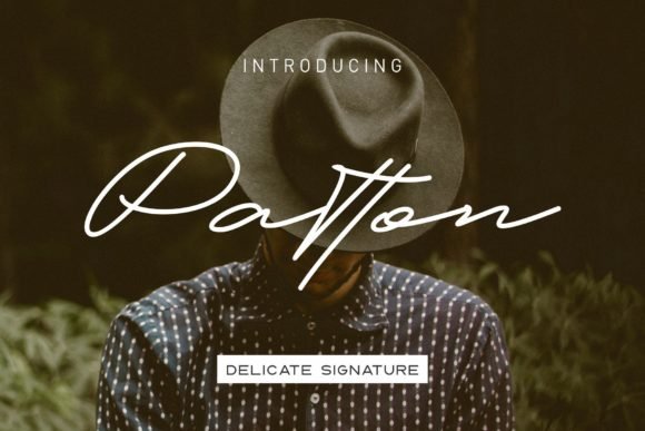 Patton Font - Featured Image