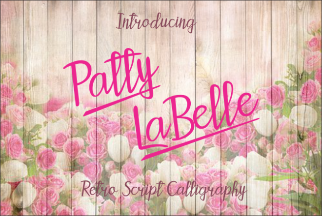 Patty LaBelle Font - Featured Image