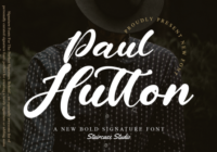 Paul Hutton Font - Featured Image