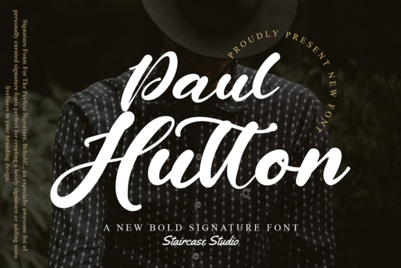 Paul Hutton Font - Featured Image