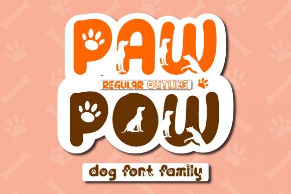 Paw Pow Font - Featured Image
