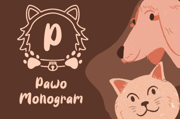 Pawo Monogram Font - Featured Image