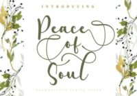 Peace of Soul Font - Featured Image