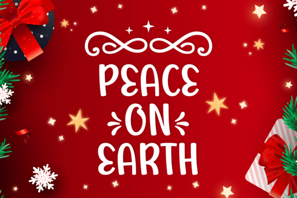 Peace on Earth Font - Featured Image