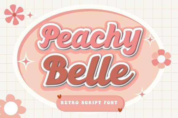 Peachy Belle Font - Featured Image