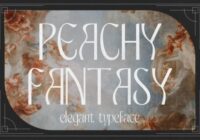 Peachy Fantasy Font - Featured Image