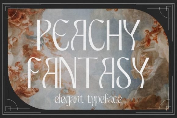Peachy Fantasy Font - Featured Image