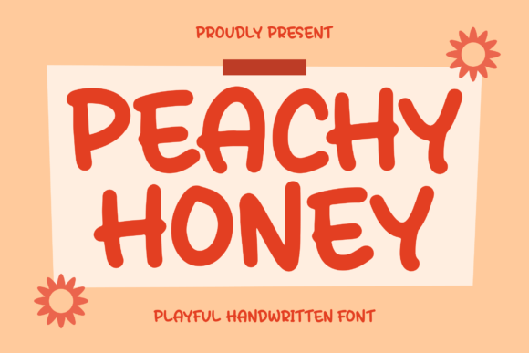 Peachy Honey Font - Featured Image