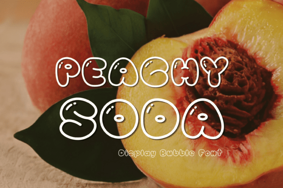 Peachy Soda Font - Featured Image