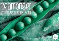 Peamonger Font - Featured Image