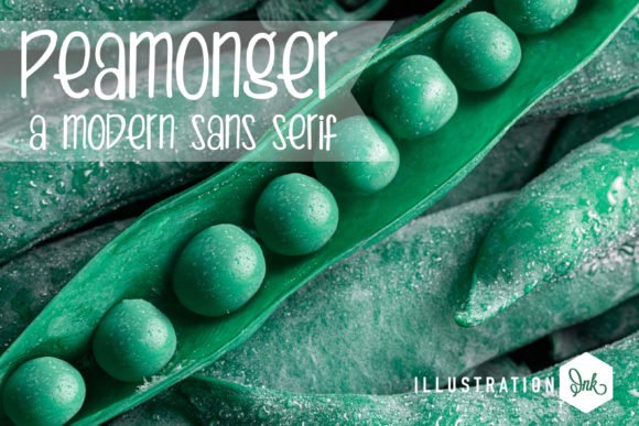 Peamonger Font - Featured Image