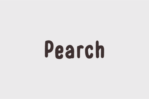 Pearch Font - Featured Image