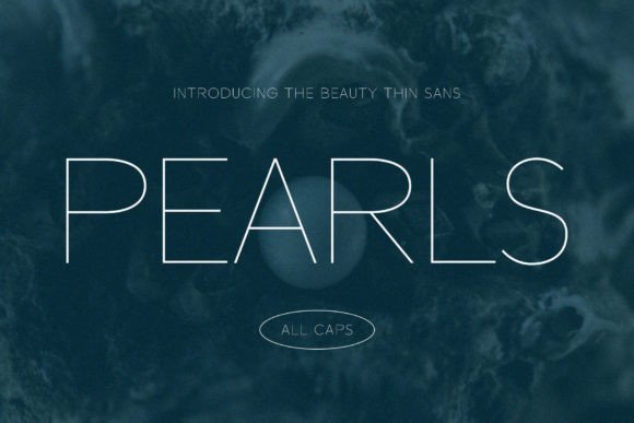 Pearls Font - Featured Image
