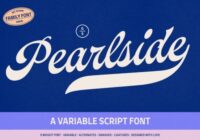 Pearlside Font - Featured Image
