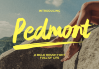 Pedmont Font - Featured Image