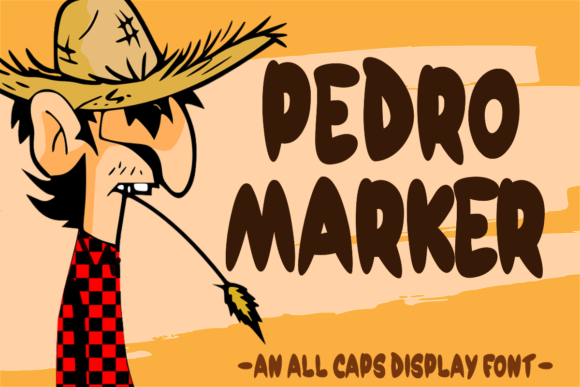 Pedro Marker Font - Featured Image