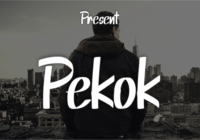 Pekok Font - Featured Image