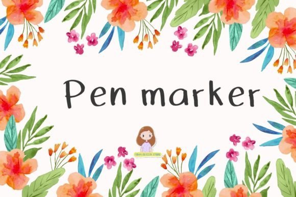 Pen Marker Font - Featured Image