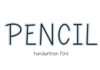 Pencil Font - Featured Image