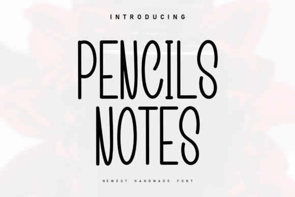 Pencils Notes Font - Featured Image