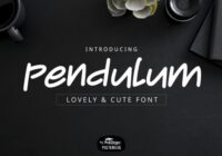 Pendulum Font - Featured Image
