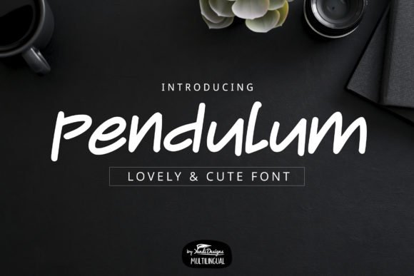 Pendulum Font - Featured Image