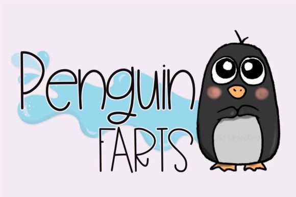 Penguin Farts Font - Featured Image
