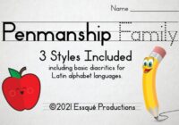 Penmanship Family Font - Featured Image