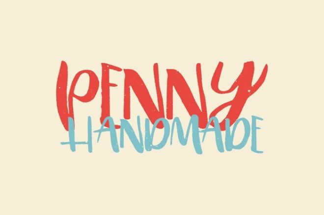 Penny Handmade Font - Featured Image