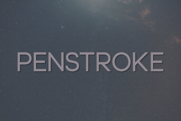 Penstroke Font - Featured Image